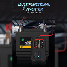 Load image into Gallery viewer, 200W 12V/24V To 220V Converter Charger Adapter Universal Socket Portable Vehicle-mounted Home Auto Inverters Car Power Inverter