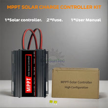 Load image into Gallery viewer, 800W 22A MPPT Solar Boost Charge Controller, 12-65V Input to 24-88V Output for 24V-72V Lithium LiFePO4 Lead-Acid Batteries OLED