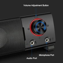 Load image into Gallery viewer, REDRAGON Orpheus GS550 Aux 3.5mm Stereo Surround Music Smart Speakers Column Sound Bar Computer PC Home Notebook TV Loudspeakers