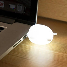 Load image into Gallery viewer, USB Plug Lamp Mini Night Light Computer Mobile Power Charging Small Cute Lamps LED Eye Protection Reading Book Light Room Decor